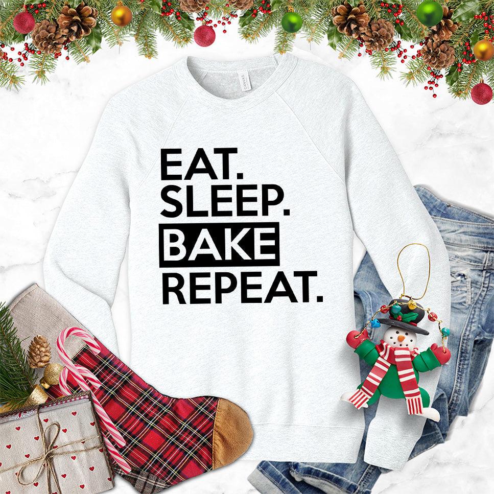 Eat Sleep Bake Repeat Sweatshirt - Brooke & Belle