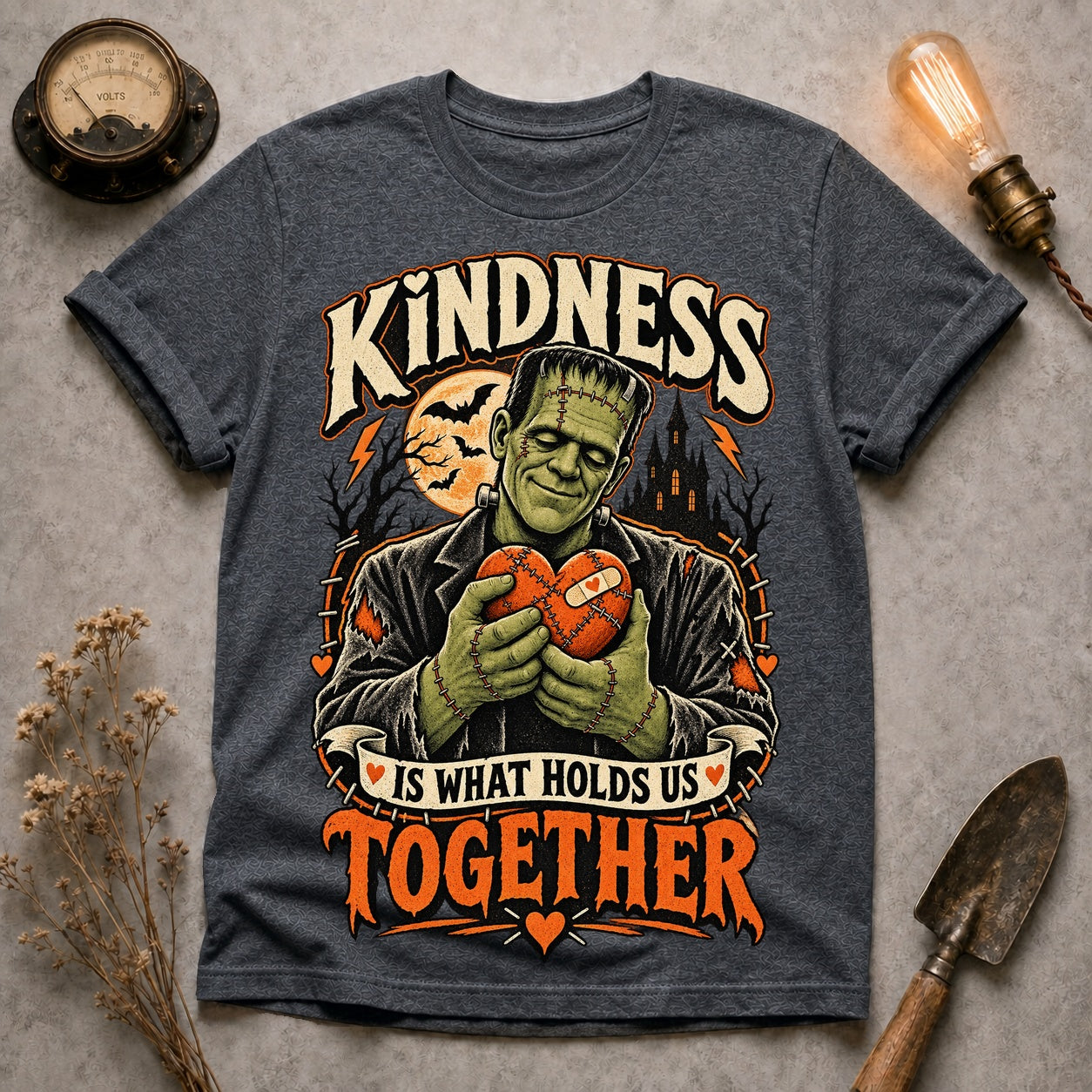 Holds Us Together T-shirt - Dark Heather - Brooke & Belle
