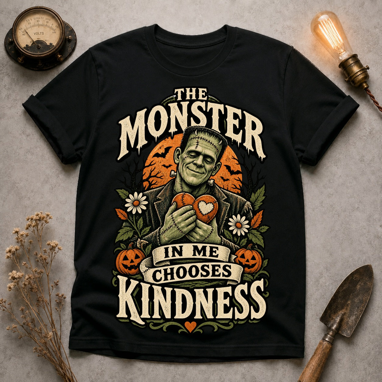 The Monster In Me T-shirt - Black - Brooke & Belle