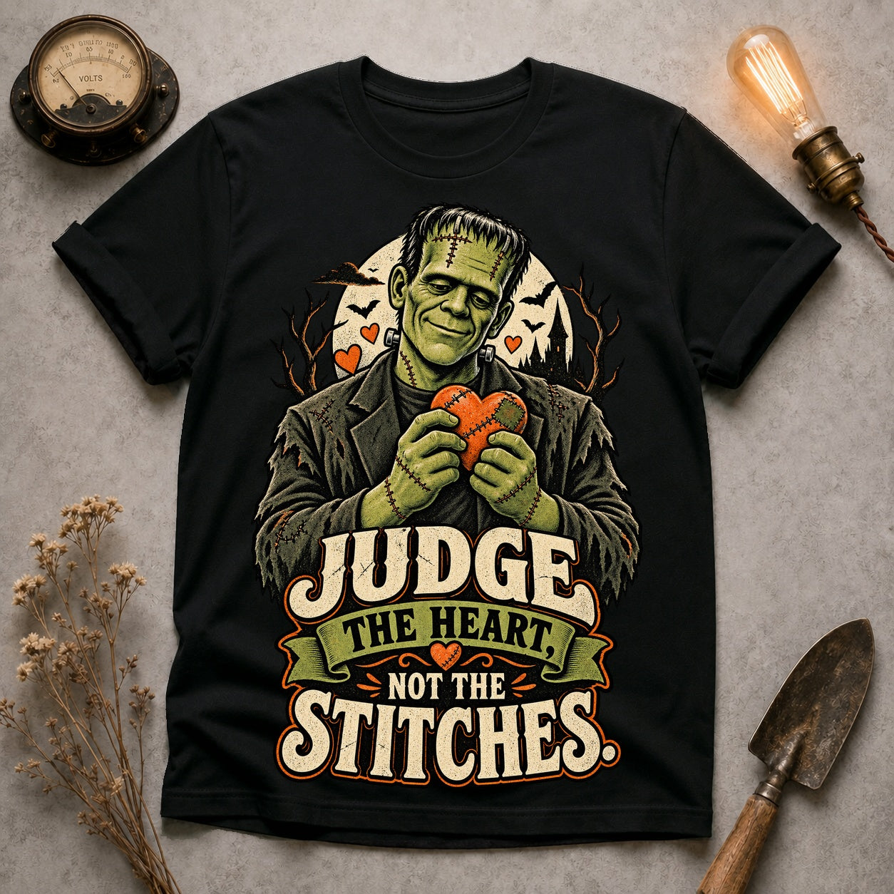 Judge The Heart T-shirt - Black - Brooke & Belle