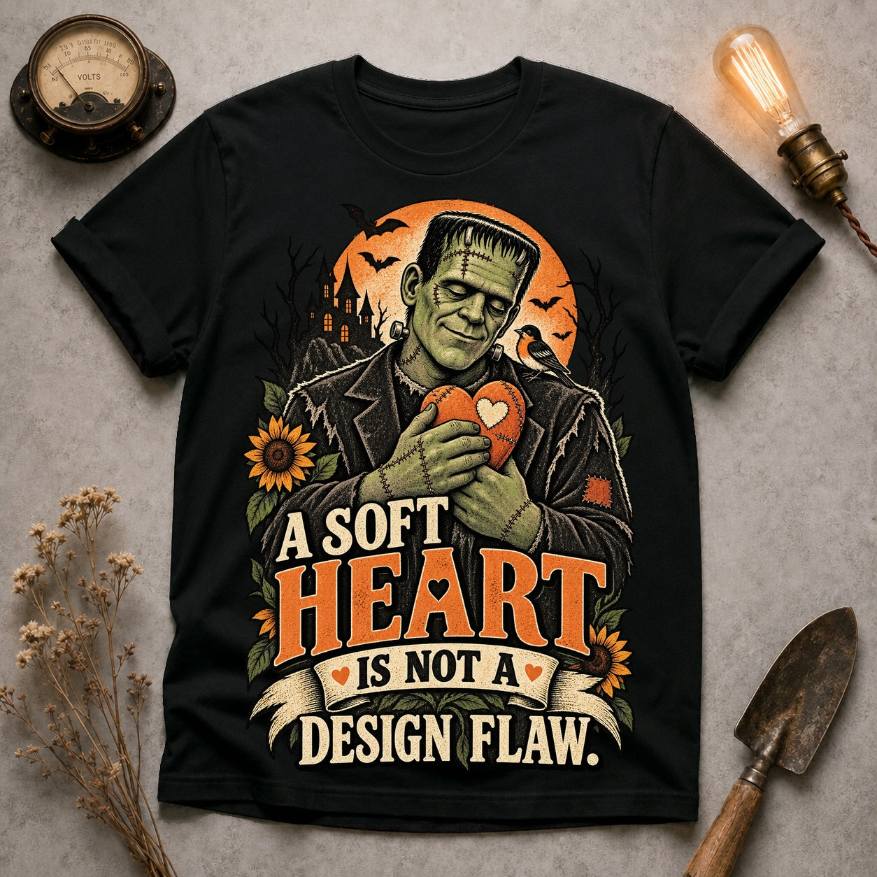 Not A Design Flaw T-shirt - Black - Brooke & Belle