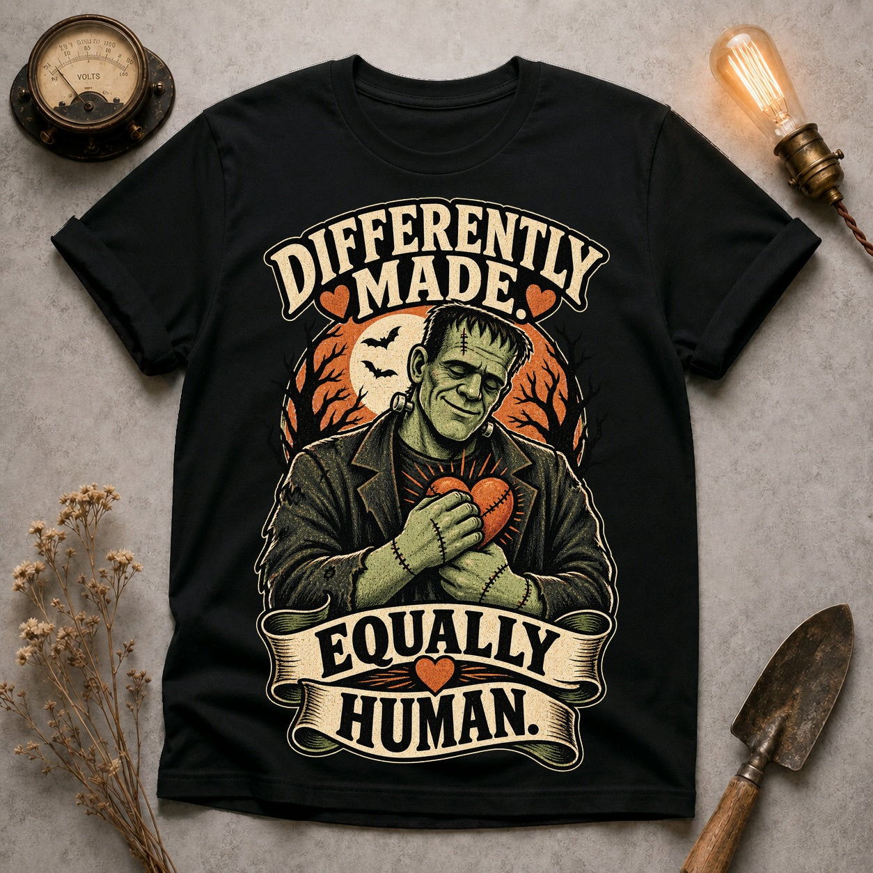 Differently Made T-shirt - Black - Brooke & Belle