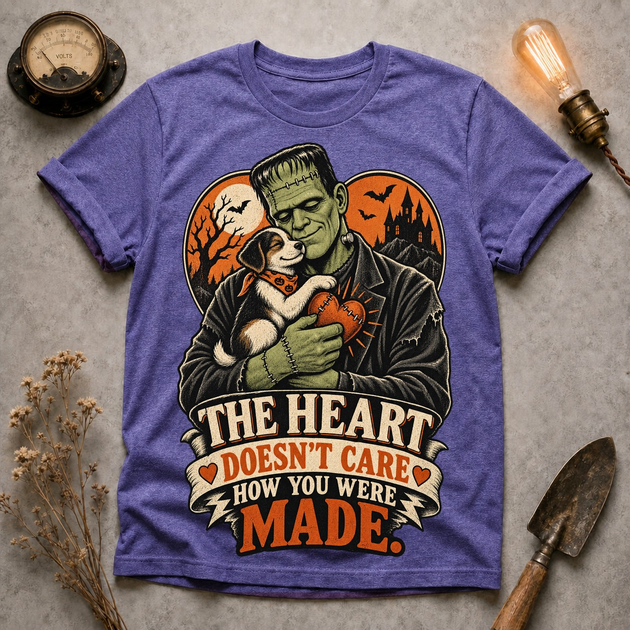 How You Were Made T-shirt - Heather Purple - Brooke & Belle