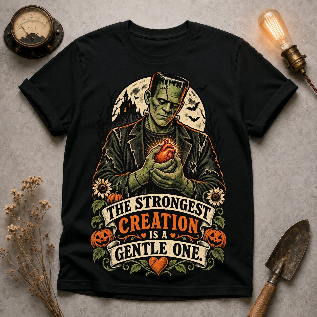 Gentle Creation T-shirt - Black - Brooke & Belle