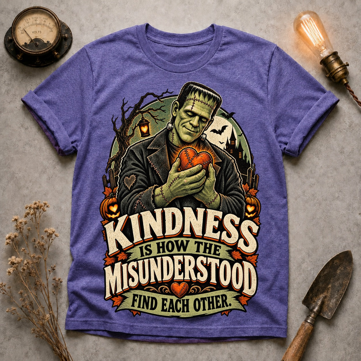 The Misunderstood T-shirt - Heather Purple - Brooke & Belle