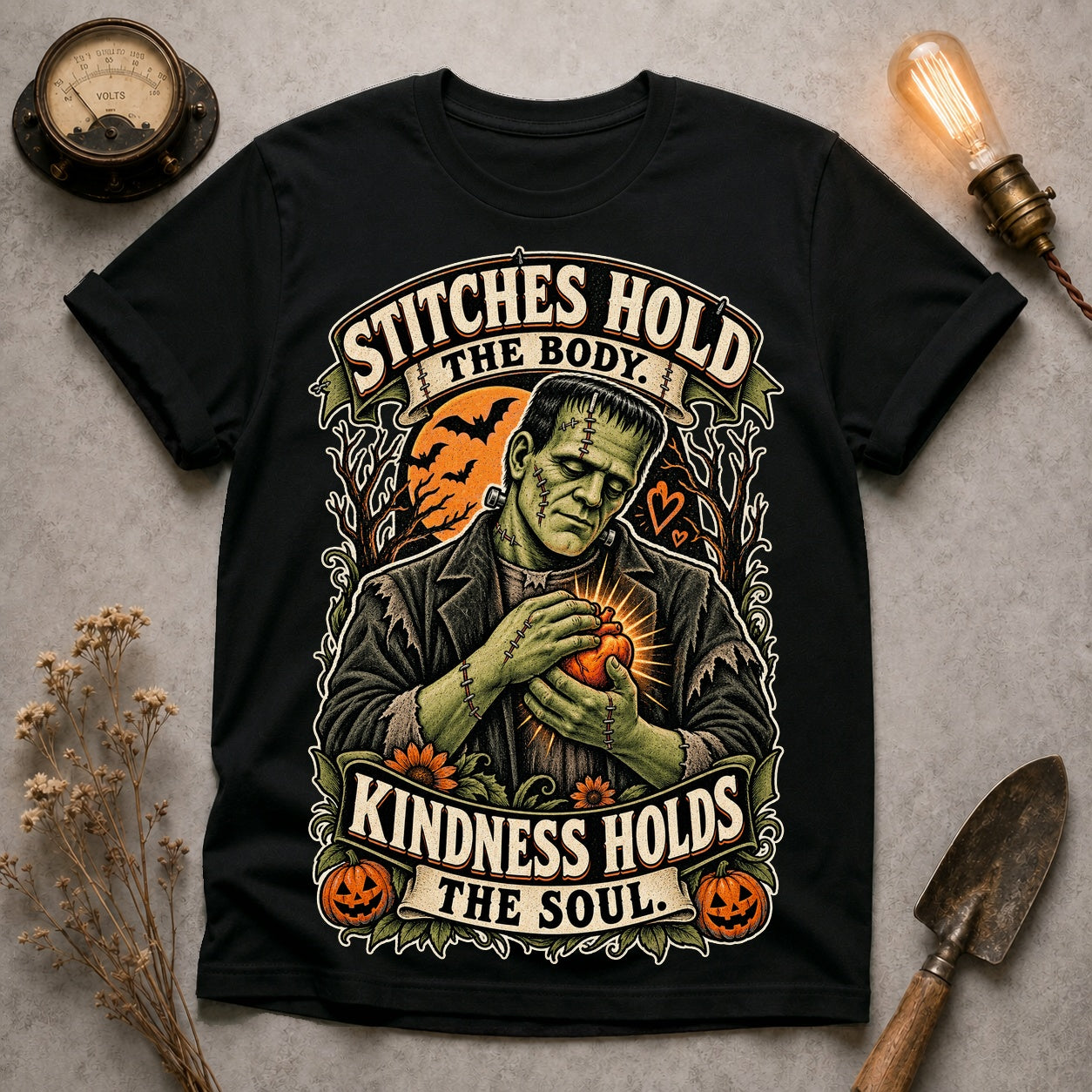 Kindness Holds The Soul T-shirt - Black - Brooke & Belle
