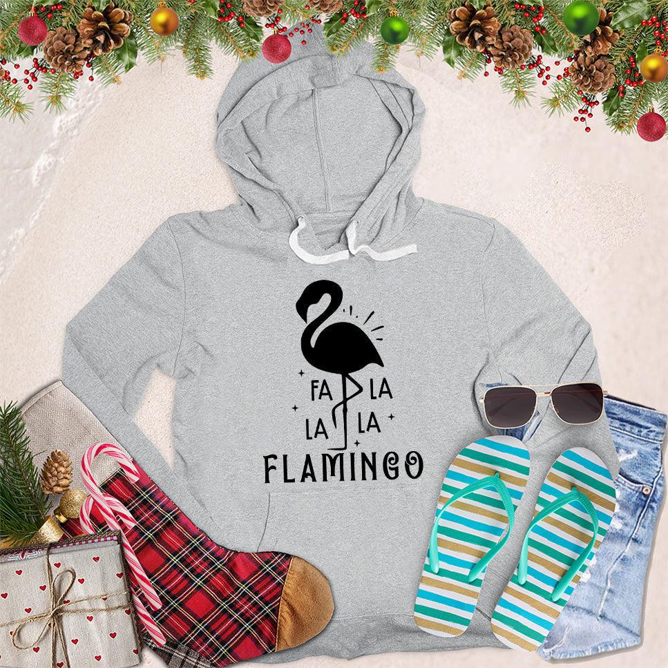 Fa La La La Flamingo Hoodie - Brooke & Belle