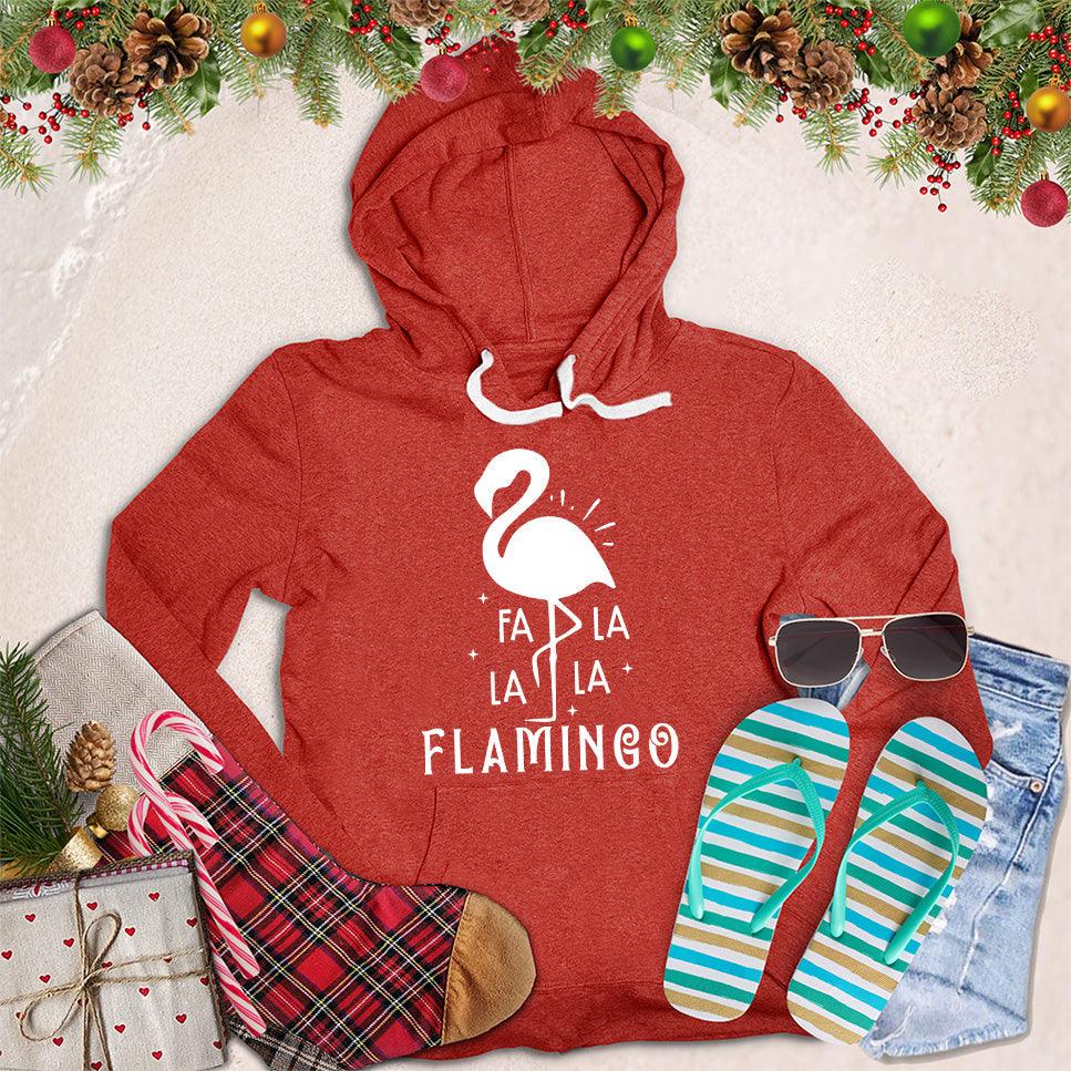 Fa La La La Flamingo Hoodie - Brooke & Belle