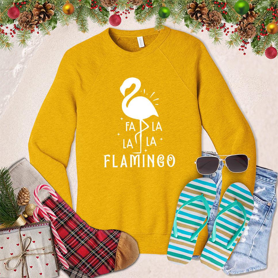 Fa La La La Flamingo Sweatshirt - Brooke & Belle