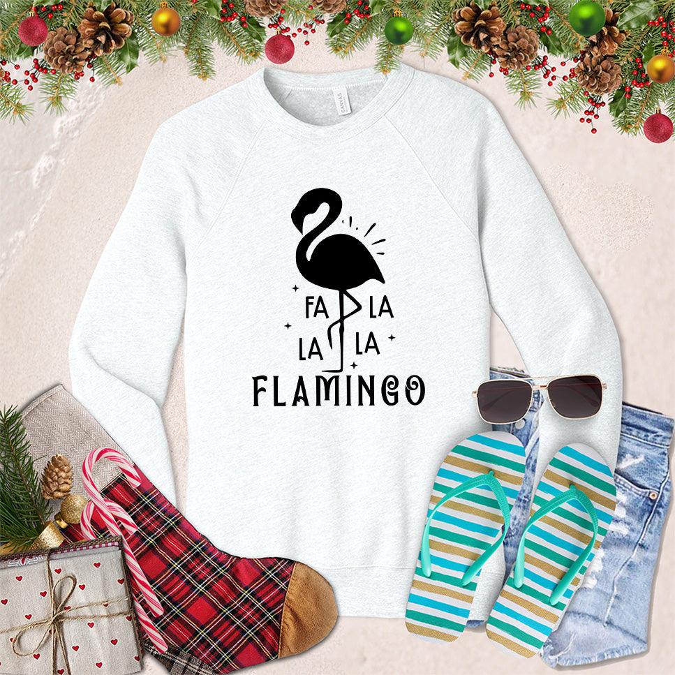 Fa La La La Flamingo Sweatshirt - Brooke & Belle