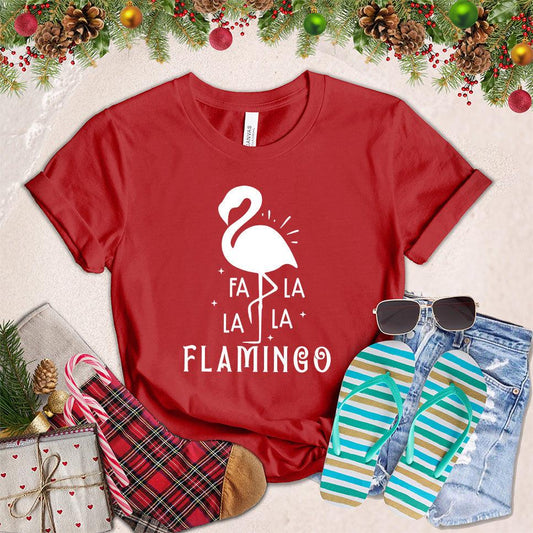 Fa La La La Flamingo T-Shirt - Brooke & Belle