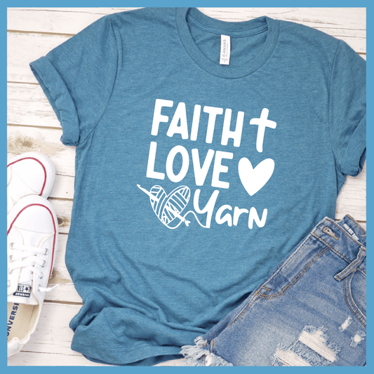 Faith Love Yarn T-Shirt - Brooke & Belle