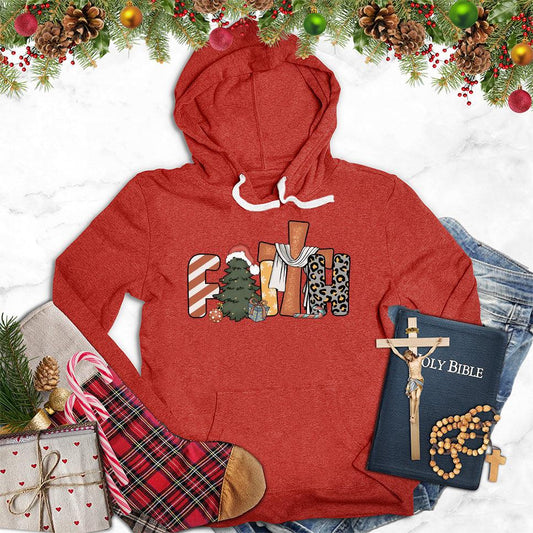 Faith Christmas Colored Edition Hoodie - Brooke & Belle