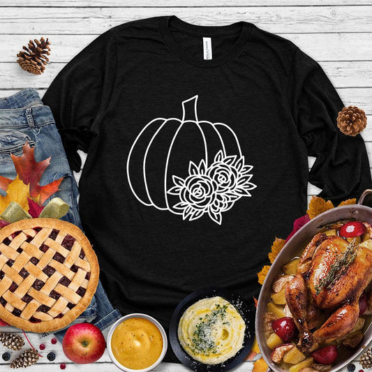 Fall Pumpkin Version 2 Long Sleeves - Brooke & Belle