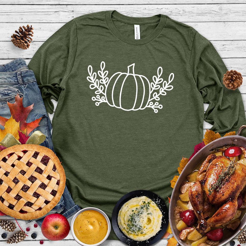 Fall Pumpkin Long Sleeves - Brooke & Belle