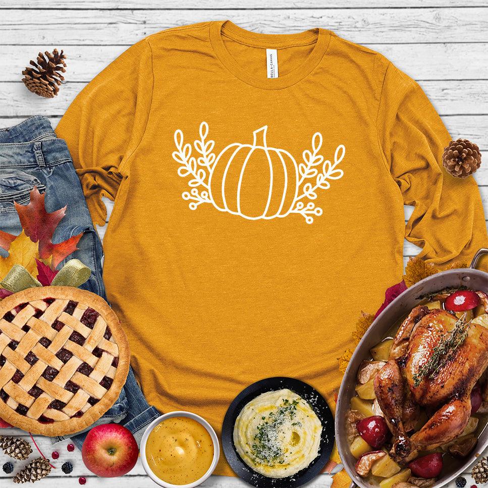 Fall Pumpkin Long Sleeves - Brooke & Belle