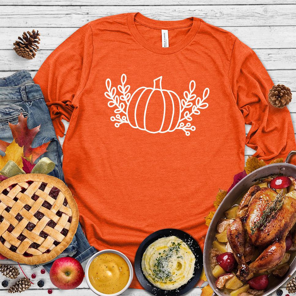 Fall Pumpkin Long Sleeves - Brooke & Belle