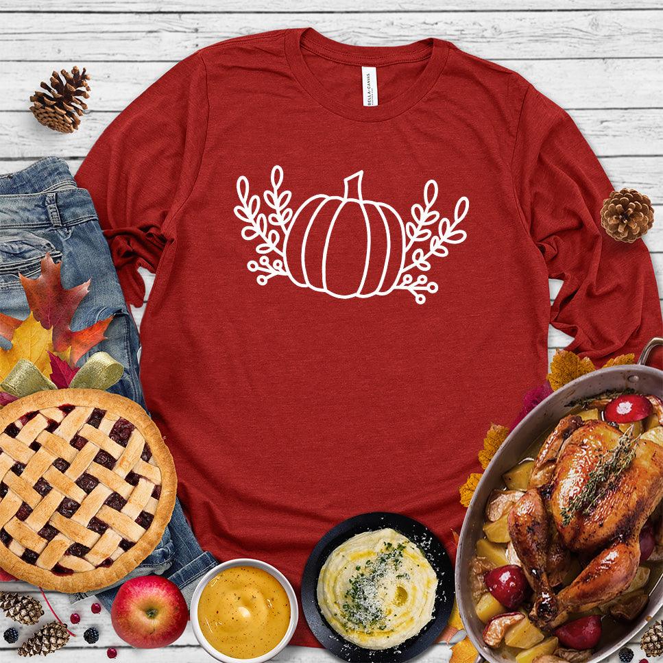 Fall Pumpkin Long Sleeves - Brooke & Belle