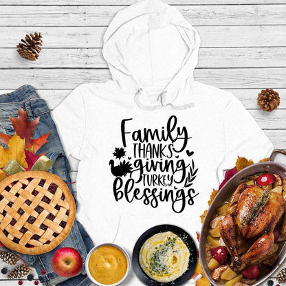 Family Thanksgiving Turkey Blessings Hoodie - Brooke & Belle