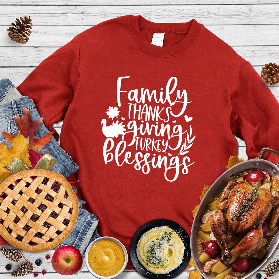 Family Thanksgiving Turkey Blessings Sweatshirt - Brooke & Belle