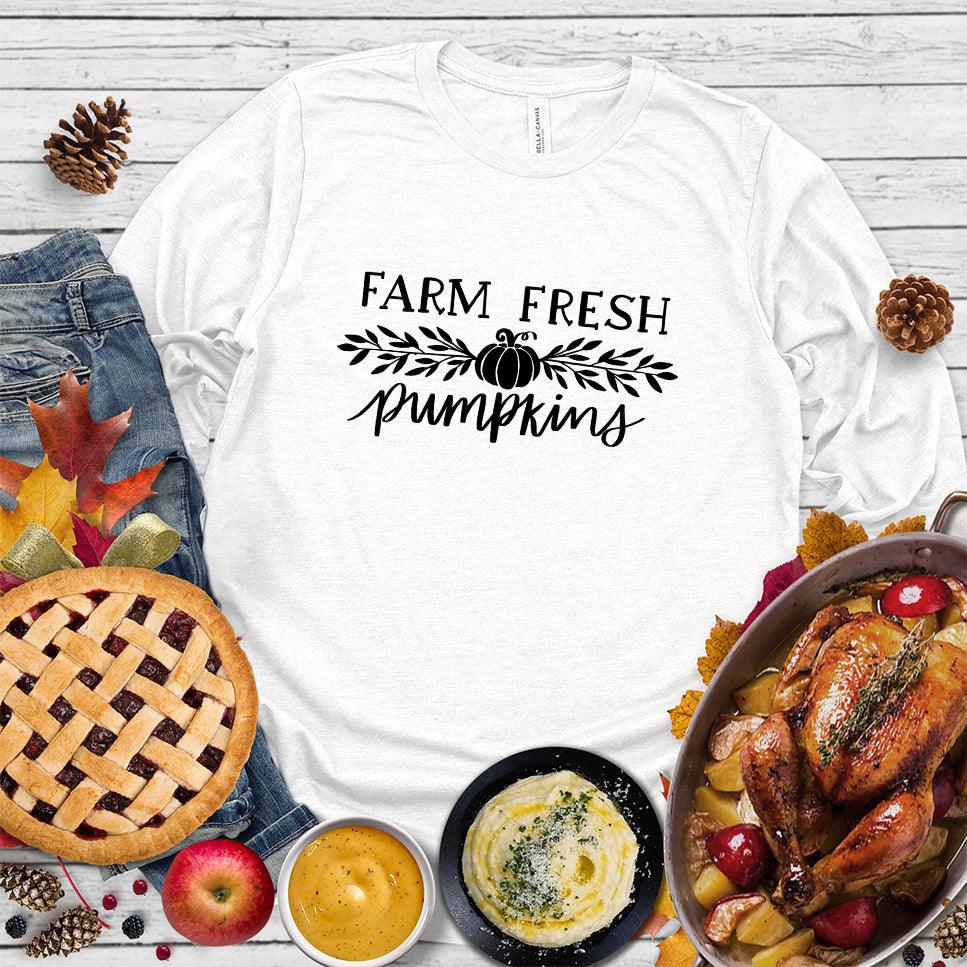 Farm Fresh Pumpkins Version 2 Long Sleeves - Brooke & Belle