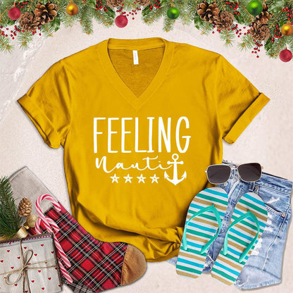 Feeling Nauti V-Neck - Brooke & Belle