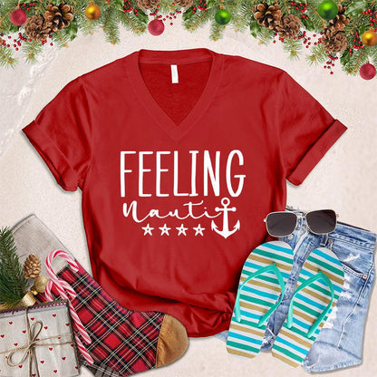 Feeling Nauti V-Neck - Brooke & Belle