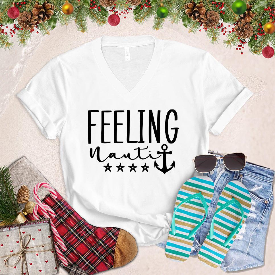 Feeling Nauti V-Neck - Brooke & Belle