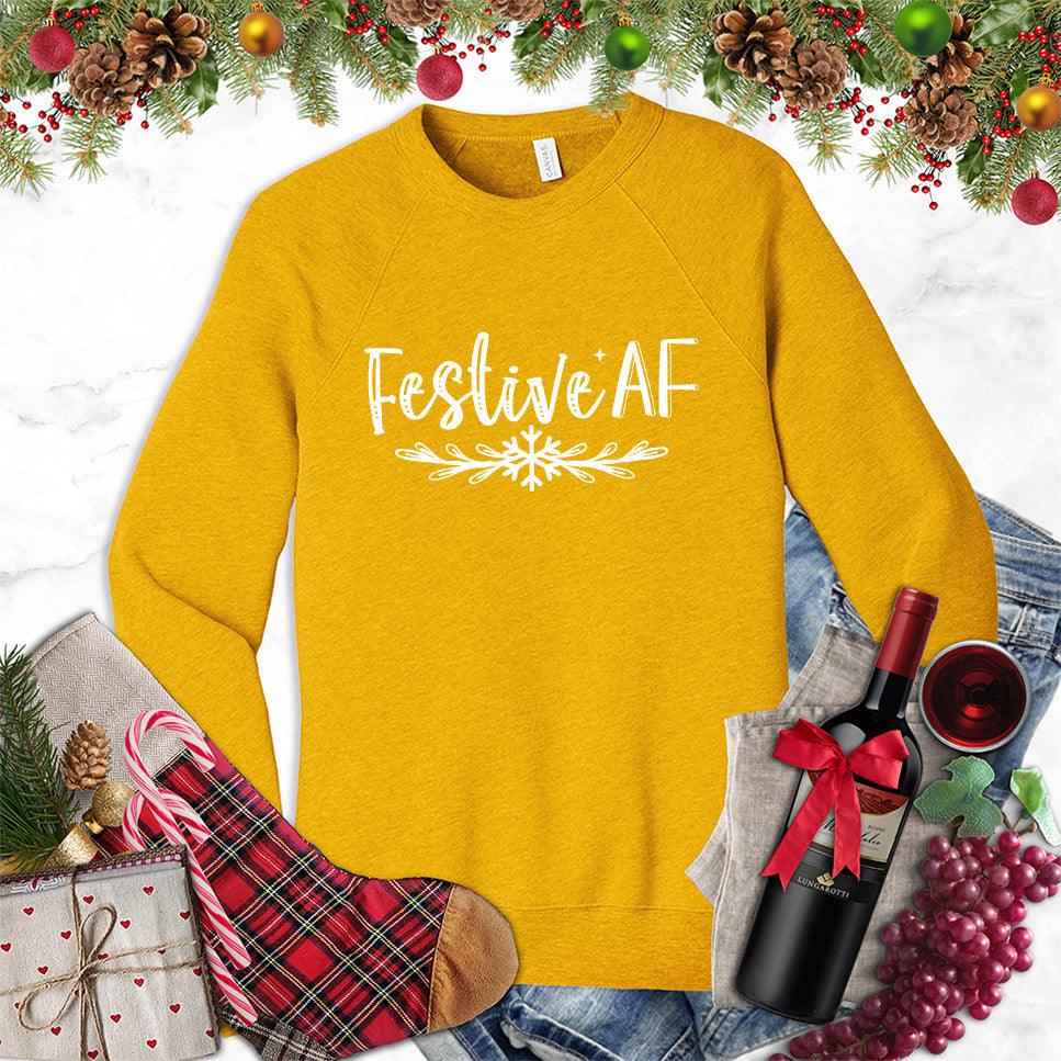 Festive AF Sweatshirt - Brooke & Belle