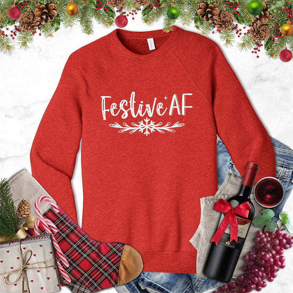 Festive AF Sweatshirt - Brooke & Belle