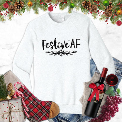 Festive AF Sweatshirt - Brooke & Belle