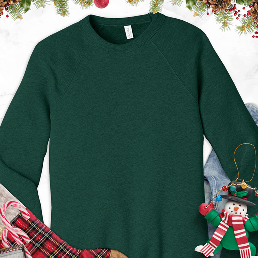 Christmas Elf Colored Edition Personalized Version 2 Sweatshirt - Brooke & Belle