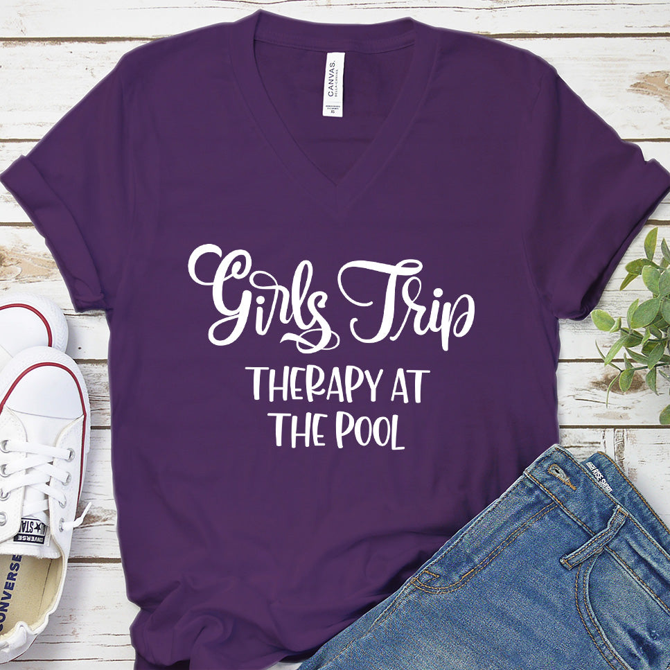 Girls Trip - Therapy At The Pool V-neck