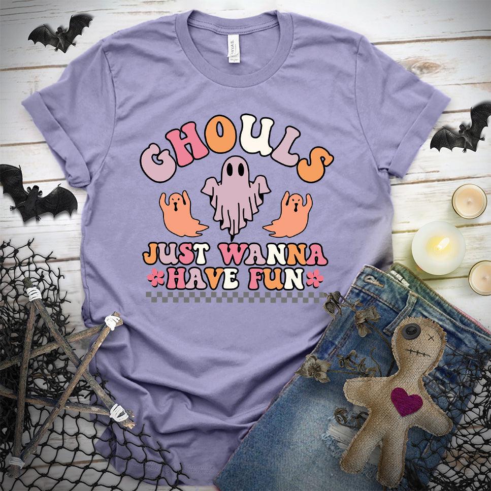 Ghouls Just Wanna Have Fun Colored Edition T-Shirt - Brooke & Belle