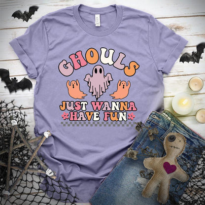 Ghouls Just Wanna Have Fun Colored Edition T-Shirt - Brooke & Belle