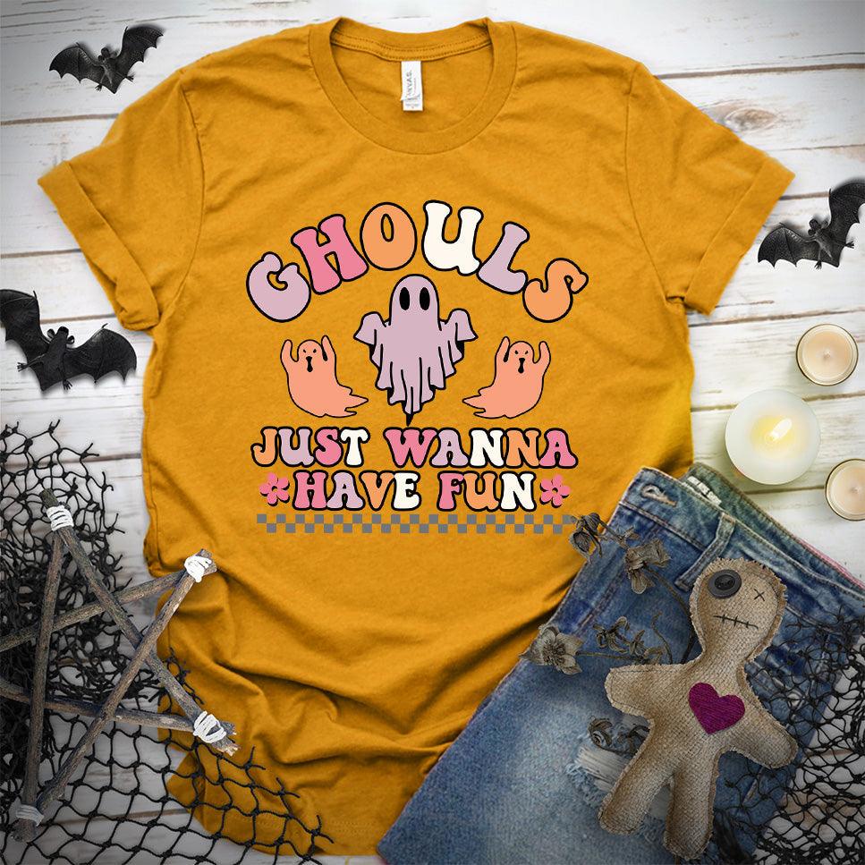 Ghouls Just Wanna Have Fun Colored Edition T-Shirt - Brooke & Belle