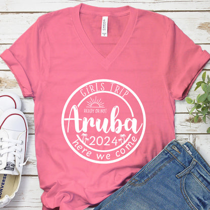 Girls Trip Aruba 2024 V-neck