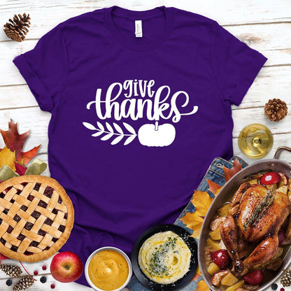 Give Thanks Version 2 T-Shirt - Brooke & Belle