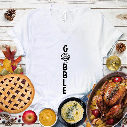 Gobble Turkey V-Neck - Brooke & Belle