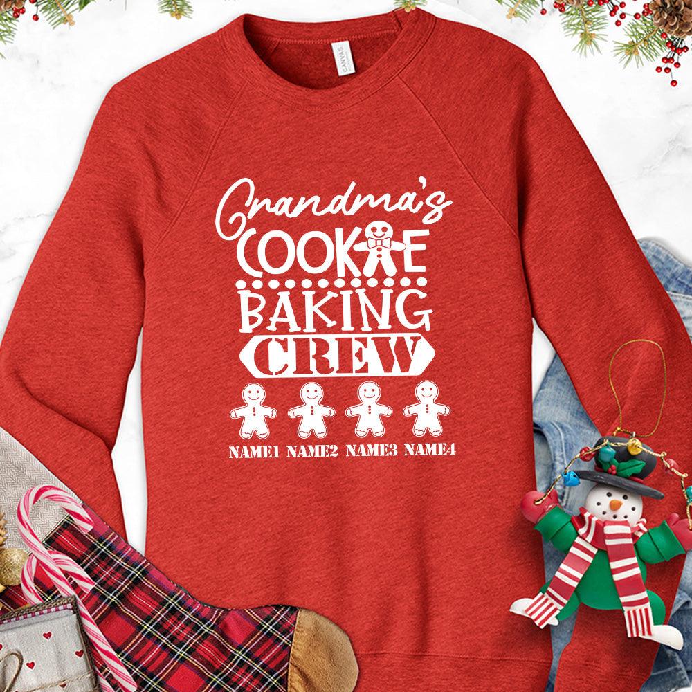 Grandma's Cookie Baking Crew Version 1 Personalized Sweatshirt - Brooke & Belle