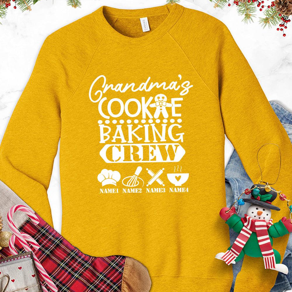 Grandma's Cookie Baking Crew Version 2 Personalized Sweatshirt - Brooke & Belle