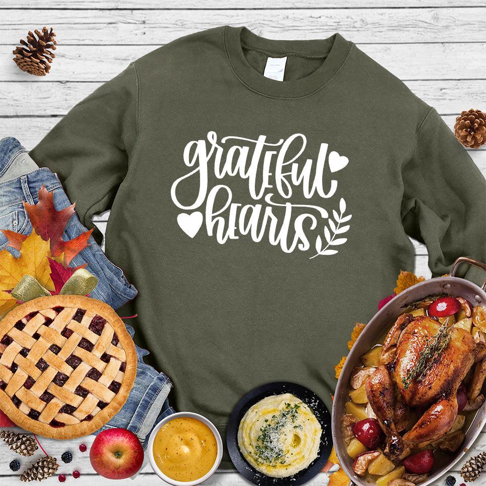 Grateful Hearts Sweatshirt - Brooke & Belle