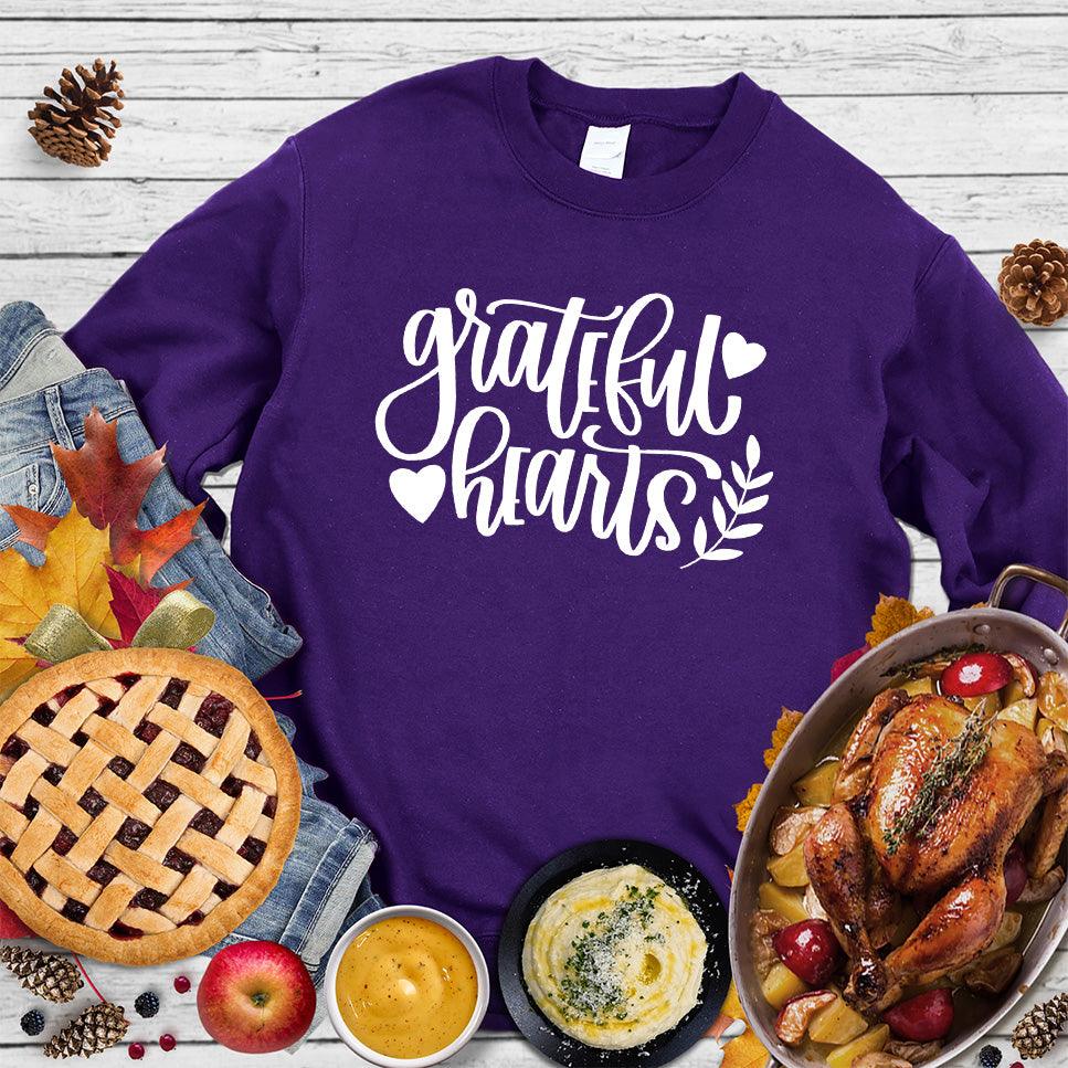 Grateful Hearts Sweatshirt - Brooke & Belle