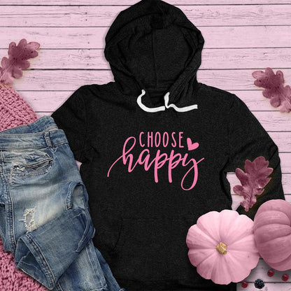 Choose Happy Hoodie Pink Edition - Brooke & Belle