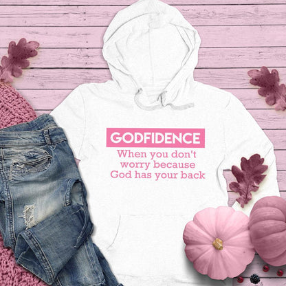 Godfidence Version 2 Hoodie Pink Edition