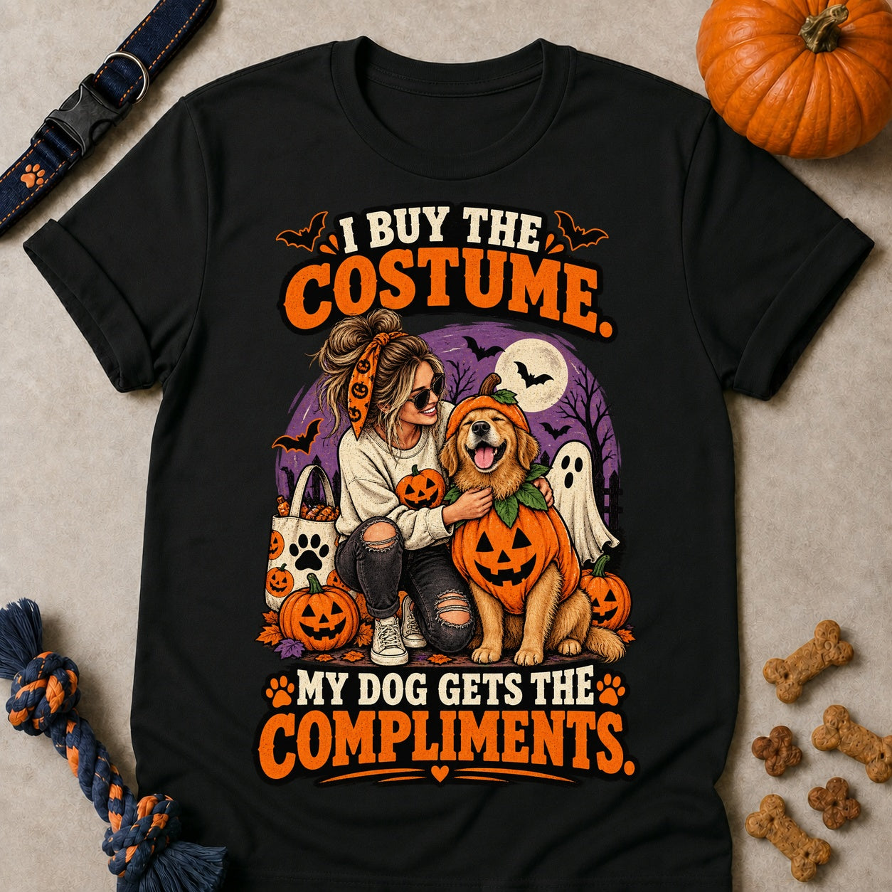 Gets The Compliments T-shirt - Black - Brooke & Belle