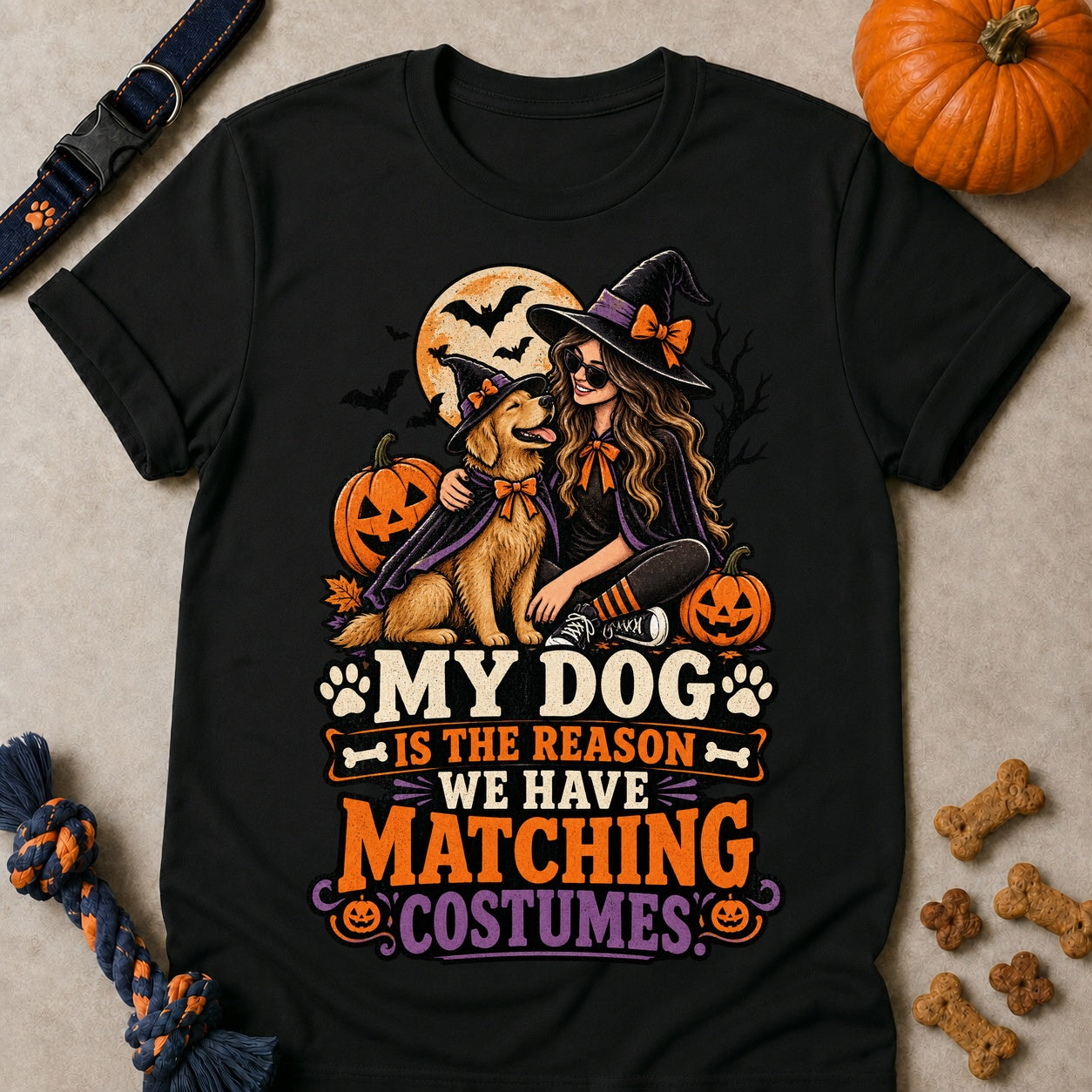 Matching Costumes T-shirt - Black - Brooke & Belle