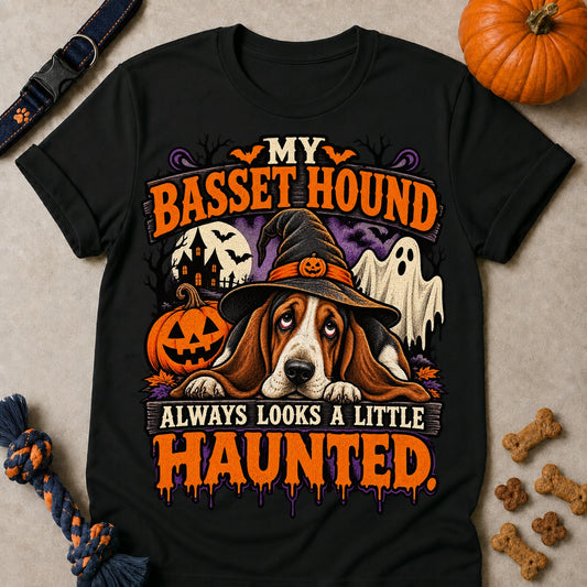 A Little Haunted T-shirt - Black - Brooke & Belle