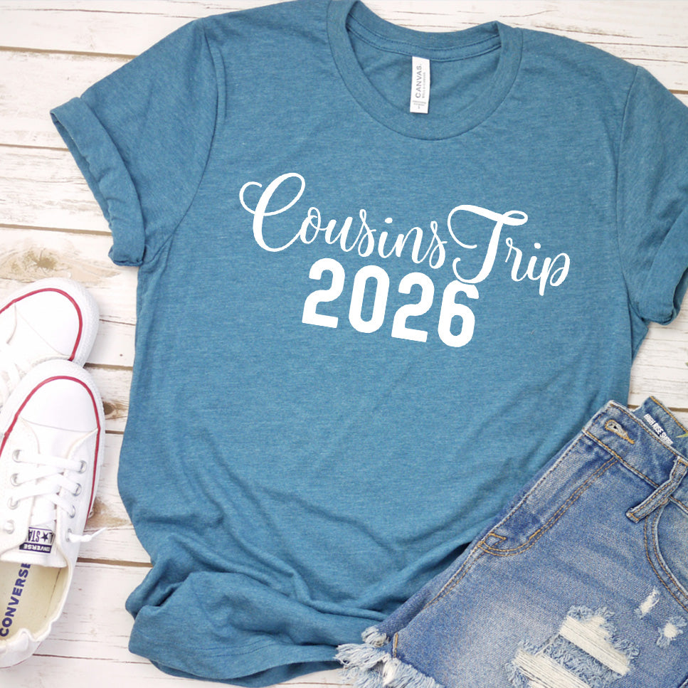 Cousins Trip 2026 T-Shirt