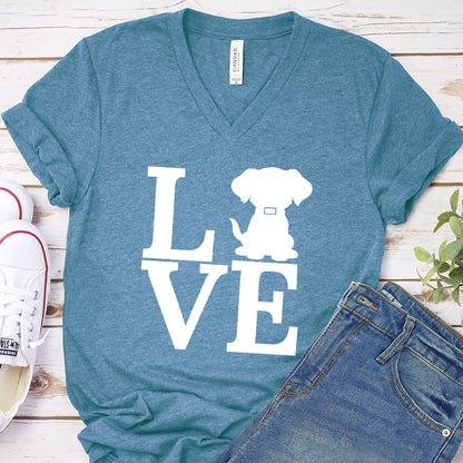 Dog Love Version 4 V-Neck